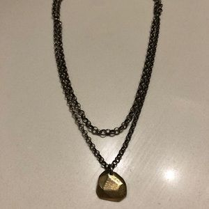 Two tone necklace